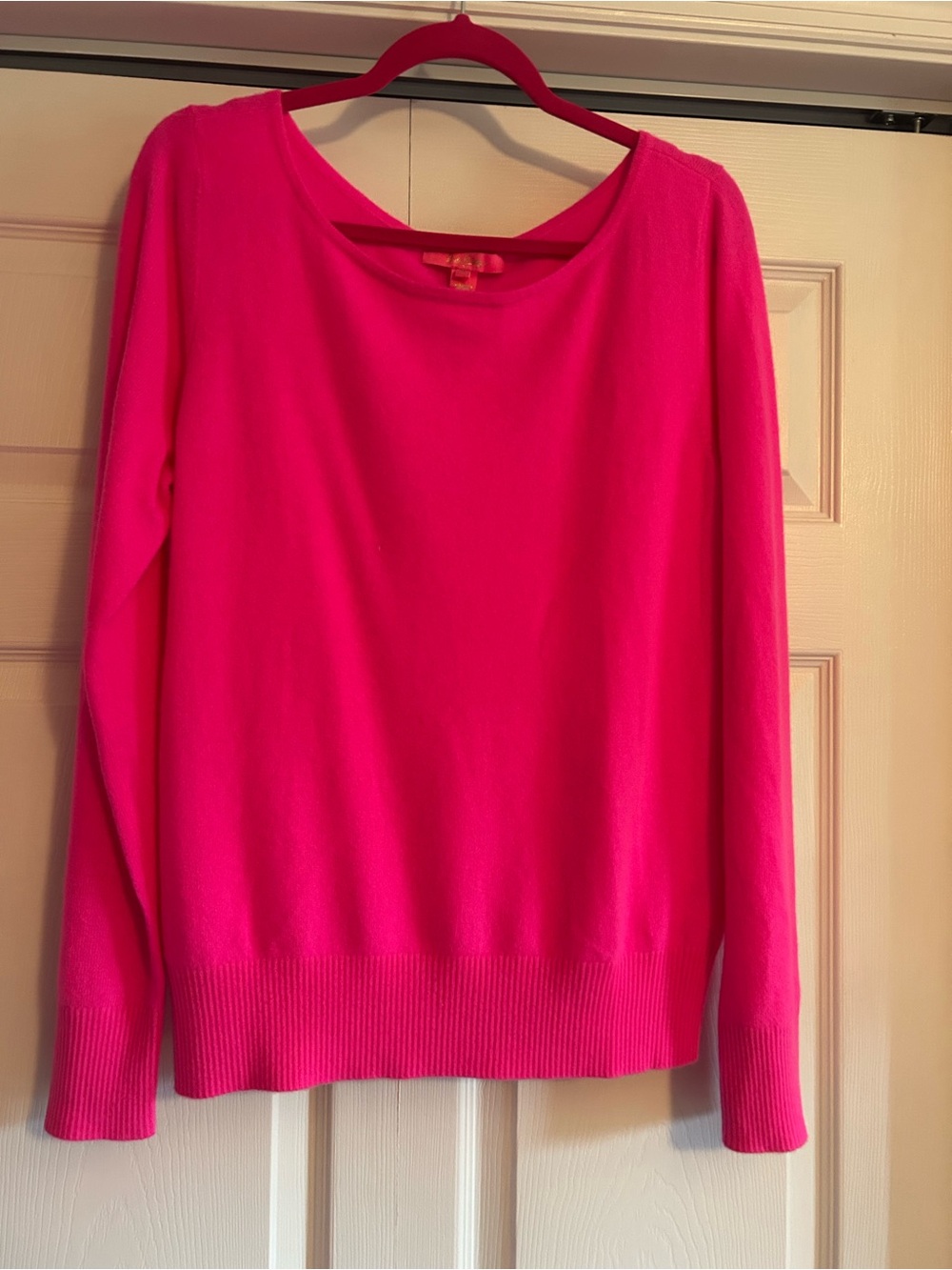 Fairley Cashmere Sweater—Raz Berry